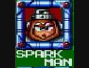 [実況]  ロックマンシリーズ（NES・3DS・FC・MD・GB・PS）スパークマンステージ見比べ（ロールちゃん追加）
