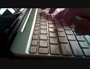 キーボードをタイピングする映像【ニコニコモンズで配布用】