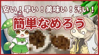 【汚い】家にある材料でなめろうを作ってみたらなんか茶色い…【VOICEVOXキッチン】