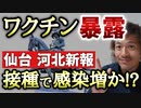 河北新報の記事がすごい！秋田、山形、子供の接種率が高い県が子供の新規感染者数が多いのはなぜ？【則武謙太郎2ndチャンネル】