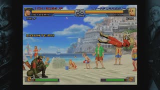 THE KING OF FIGHTERS 2002 UNLIMITED MATCH　　ヴァネッサ、ウィップ、包　vs　ハイデルン、レオナハイデルン（自分）