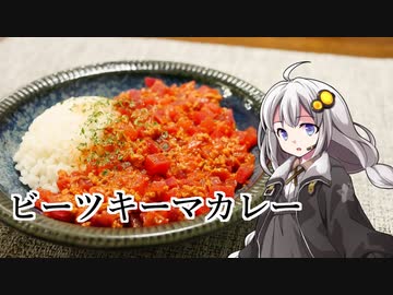 釣れなくても料理！ビーツキーマカレー！【VOICEROIDキッチン】