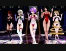 【東方MMD】地霊殿組、紅魔組で「ThatThat-PSY」1080P