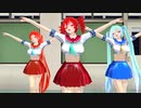 【MMD】その唇は上等なり【重音テト　波音リツ　初音ミク】