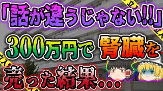 【ゆっくり解説】違法と知らずに腎臓提供!?日本で初めて公になった臓器売買事件