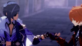 【原神MMD】ロウワー【ディルック・ガイア】