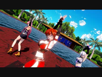【MEIKO誕生祭2022】MEIKOさんとルカさんとハクさんでGirls【MMD】