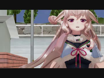 車道で叫ぶもこ田めめめをウキウキしながら撥ねる神楽すず