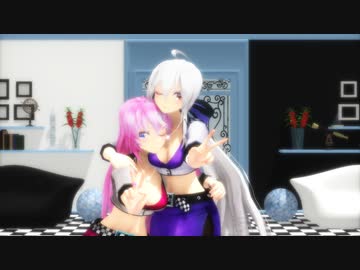 【MMD】GLIDE【Tda式巡音ルカ・弱音ハク】