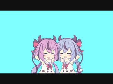 【ヒメミコ】ヒメミコが引っ付くと...【ネタ動画】