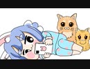 【手描き】ゴロちゃんデレデレと猫との幸せを感じるぺこら