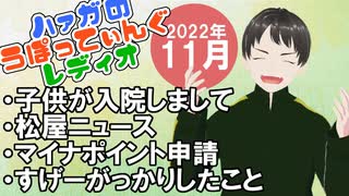 #24前編 ハァガのうぽってぃんぐレディオ【動画付きラジオ】