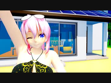 ビキニのTdaルカさんでGravity=Reality【MMD】