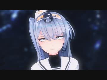 【MMD艦これ】つかさ式冬月で「心拍数♯0822」