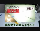 ムーミンライトをDIYで馬鹿みたいに光らせるよ～！