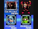 [実況/無言]「ロックマン3（PS・MD・FC・NES）」ドクロボットステージ（フラッシュマン&バブルマン）見比べ