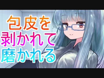 葵ちゃんに包皮を剥かれて磨かれる