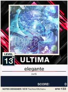 【譜面確認用】 elegante ULTIMA 【チュウニズムNEW外部出力】