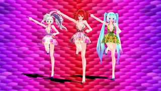 【MMD】ちょめちょちょめ【重音テト　初音ミク　flower】