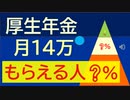 厚生年金の平均１４万をもらっている人は何パーセント❓ 都道府県別１位はどこ❓