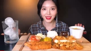 ASMR モッパン　韓国#1