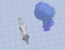 【羽スライム】ＭＭＤで遊んでみた【運び出す】