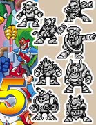 [実況/無言]「ロックマンワールド5（GB）」ワイリーステージ1（ロックマンキラー&ボスラッシュ12体）2回分