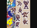 [実況/無言]「ロックマンワールド4（GB）」ワイリーステージ1（ハンター&ボスラッシュ）2回分