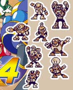 [実況/無言]「ロックマンワールド4（GB）」ワイリーステージ1（ハンター&ボスラッシュ）2回分