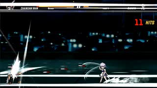 [JUS MUGEN]悪のデンジ　チェンソーマン vs 十六夜咲夜