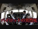 飛行中の航空機パイロットの突然死が起こっている。