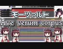 【AIきりたん】AveVerumCorpus【モーツァルト】