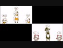 【合作】 投稿者 × 絵師 合作☆　比較