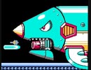 [実況/無言]「ロックマン9（Wii・PS3）」ワイリーステージ2（メガイックシャーク）5回分