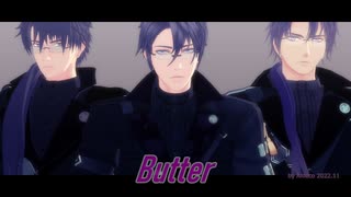 【MMD刀剣乱舞】Butter【日光一文字×3】