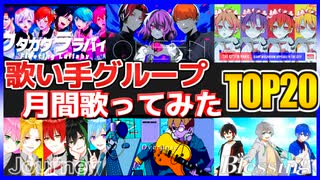 【歌い手グループ】月間 歌ってみたランキングTOP20 (10月号)【ゆっくり解説】