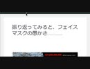 振り返ってみると、フェイクマスクの愚かさ？