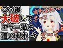 【艦これ】メスガキ煽り→大破絶叫→エラー猫 のコンボをキメる澄乃提督【切り抜き】
