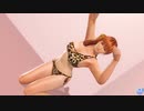 【DoaXvv/かすみ】膝立ち・ねこパンチ/サバンナ
