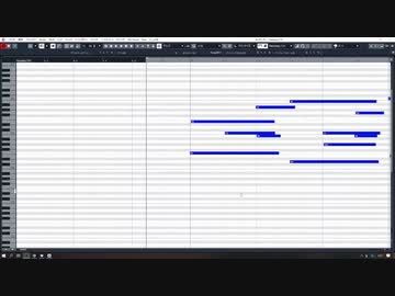 息抜きピアノ打ち込みその1