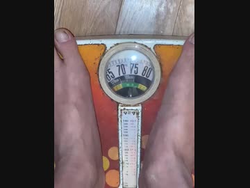 今日の体重 なぜか痩せてる 73.5キロ