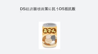 DS経済崩壊画策に抗うDS抵抗飯　おでんの残り汁で雑炊　塩分摂取過多防止にもなりました