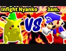 【第三回海外版】Infight Nyanko 対 3am.【三回戦第一試合】-64スマブラCPUトナメ実況-