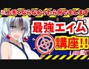 【最後にアンケートあり】最強エイムを手に入れる方法!!【ボイスロイド実況】