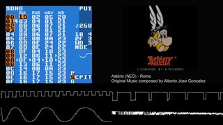 [LSDj] Rome - Asterix (NES) GB 8bit cover