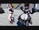 【MMD R-18】雫たん＆サキュバスで『Kiss me 愛してる』