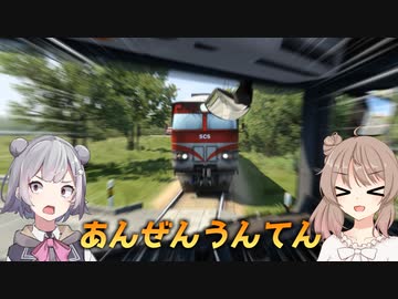 【ETS2】線路に突入してしまうあんぜんうんてん！