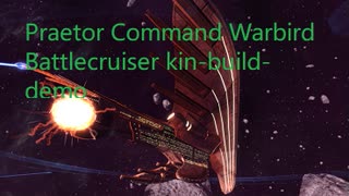 スタートレックオンライン - StarTrek Online Praetor Command Warbird Battlecruiser Kinetic build demo