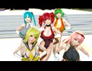 【重音テト】テトさんたちが爆乳戦隊パイレンジャーを踊ってみた！【リクエスト動画】