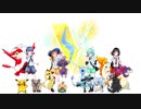 【ポケモンOP】4人で『V』歌ってみた【SV発売記念】